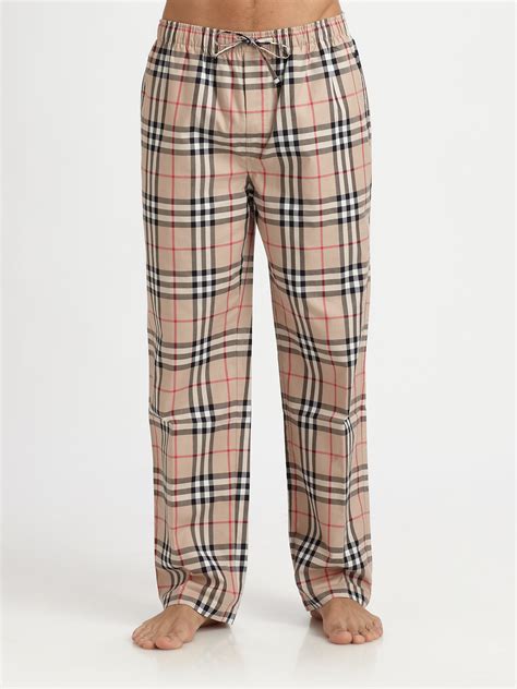 burberry pajamas pants